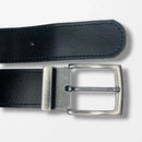 Kit 2 Cintos Masculinos Couro Sintético - 125 CM / TAMANHO AJUSTÁVEL.