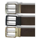 Kit 2 Cintos Masculinos Couro Sintético - 125 CM / TAMANHO AJUSTÁVEL.