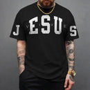 Camiseta Jesus Oversized Streetwear Masculina Feminina camisa 100% Algodão