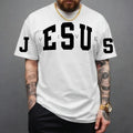 Camiseta Jesus Oversized Streetwear Masculina Feminina camisa 100% Algodão