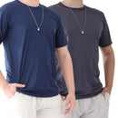 Kit 2 Camiseta Masculina Dryfit Camisa Manga Curta Gola Redonda Blusa Masculino Premium